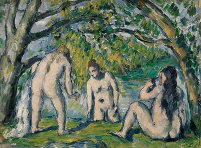 Drei Badende von Paul Cézanne